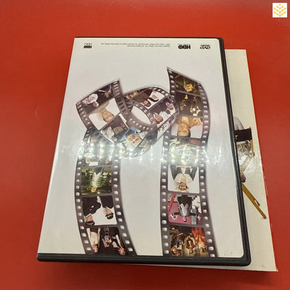 DVD or media case with film strip imagery on the cover.