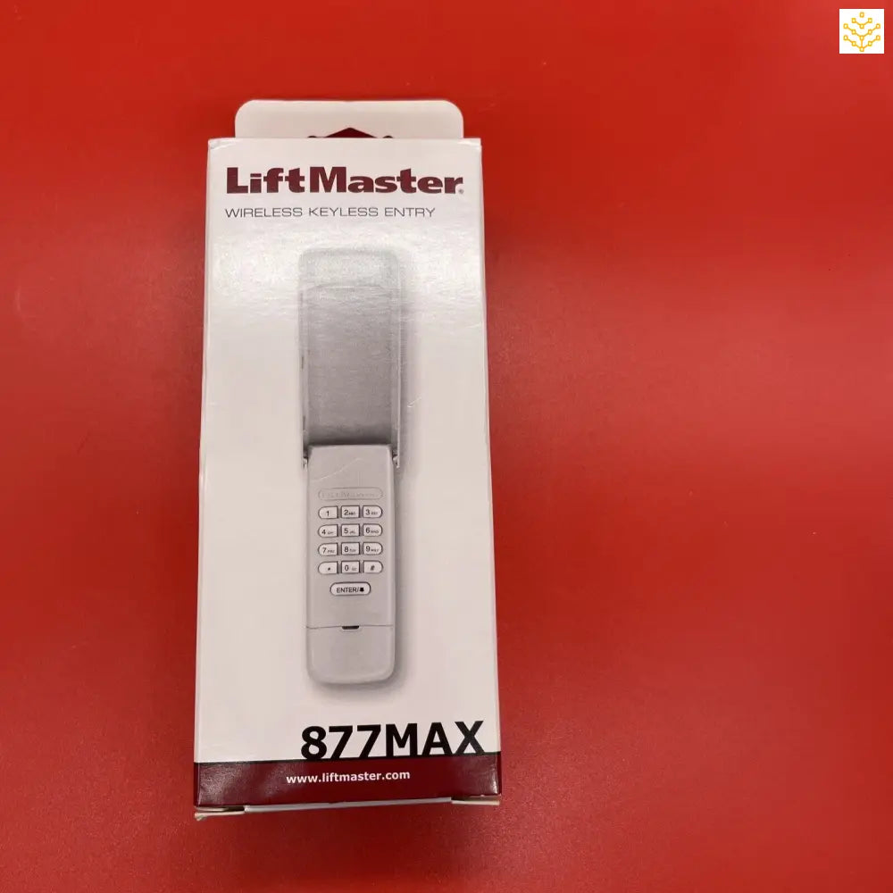 Genuine Liftmaster 877MAX wireless keyless entry keypad - Home & Garden:Home Improvement:Building & Hardware:Garage