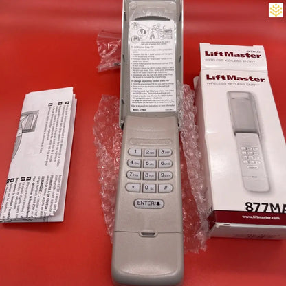 Genuine Liftmaster 877MAX wireless keyless entry keypad - Home & Garden:Home Improvement:Building & Hardware:Garage