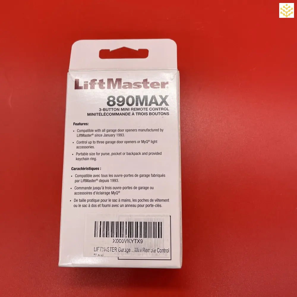 Genuine Liftmaster 890MAX 3 Button Mini Remote Control - Home & Garden:Home Improvement:Building & Hardware:Garage