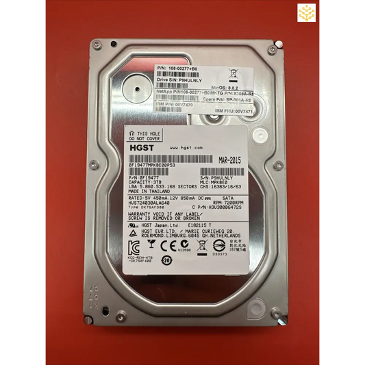 Hitachi HUS724030ALA640 3TB SATA 7.2K 3.5 6G - No Tray - Computers/Tablets & Networking:Drives Storage & Blank