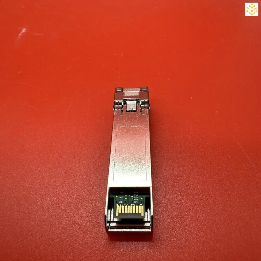 SFP (Small Form-factor Pluggable) transceiver module for fiber optic networking.