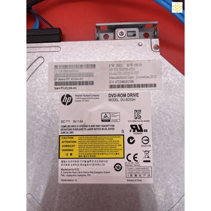 HP 9.5mm SATA DVD-ROM 652240-001 702836-HE0 652296-001 + 667879-001 Cable - Computers/Tablets & Networking:Drives