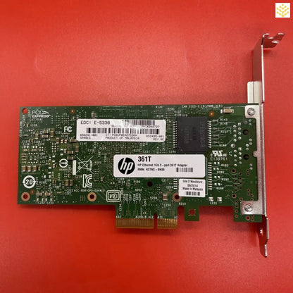 HP Ethernet 1Gb 2-Port 361T Full Height Adapter 656241-001 652495-001 - Computers/Tablets & Networking:Computer