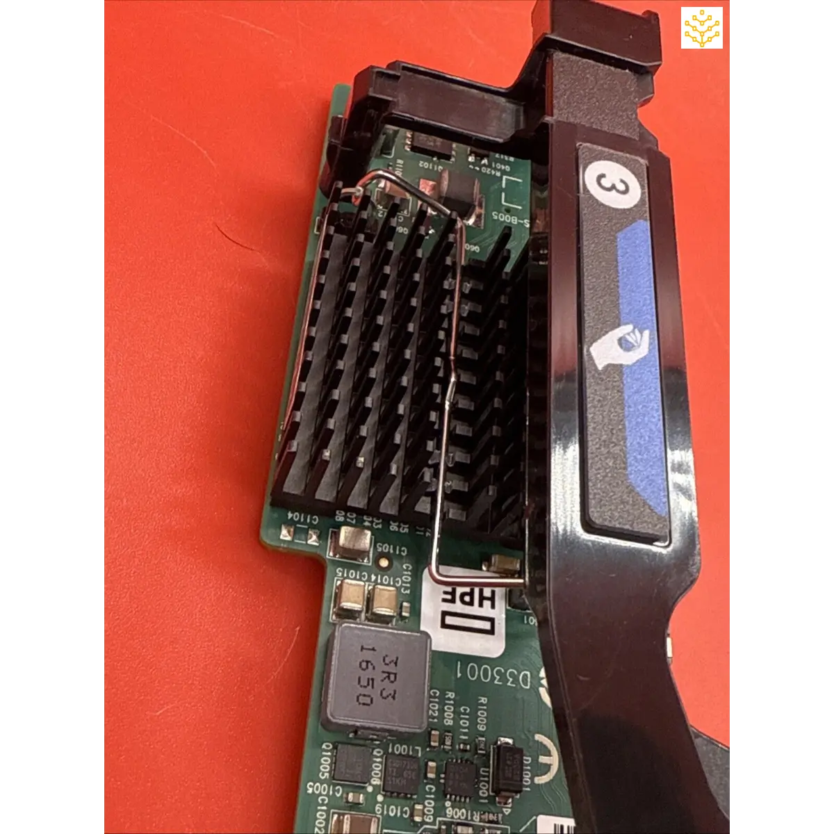 Computer hardware component, likely a graphics card or expansion card for a PC.