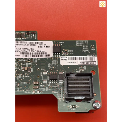 HPe 766490-B21 FlexFabric 10Gb 2P 536FLB Adapter - Computers/Tablets & Networking:Computer Components &