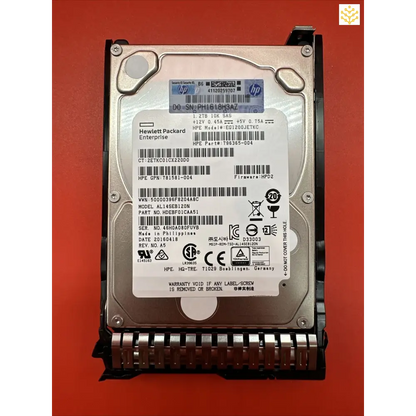 HPe 785079 - B21 1.2TB 12G SAS 10K ENT HDD In 781578 Gray - GIGDATA