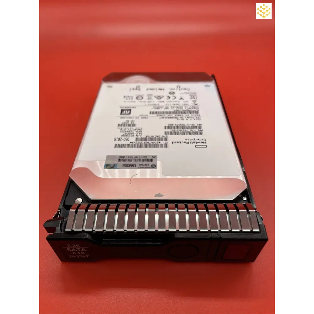 HPe 793683 - B21 6TB SATA 7.2K 3.5in 512e MDL HDD In 793767 Tray - GIGDATA