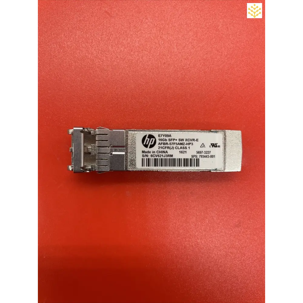 HPe E7Y09A 16G SFP + Transceiver 793443-001 AFBR-57F5AMZ-HP3 - Computers/Tablets & Networking:Enterprise Networking