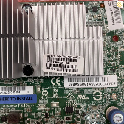 HPe P440ar 749796-001 726738-001 Raid Controller Only - No Cables - Computers/Tablets & Networking:Enterprise