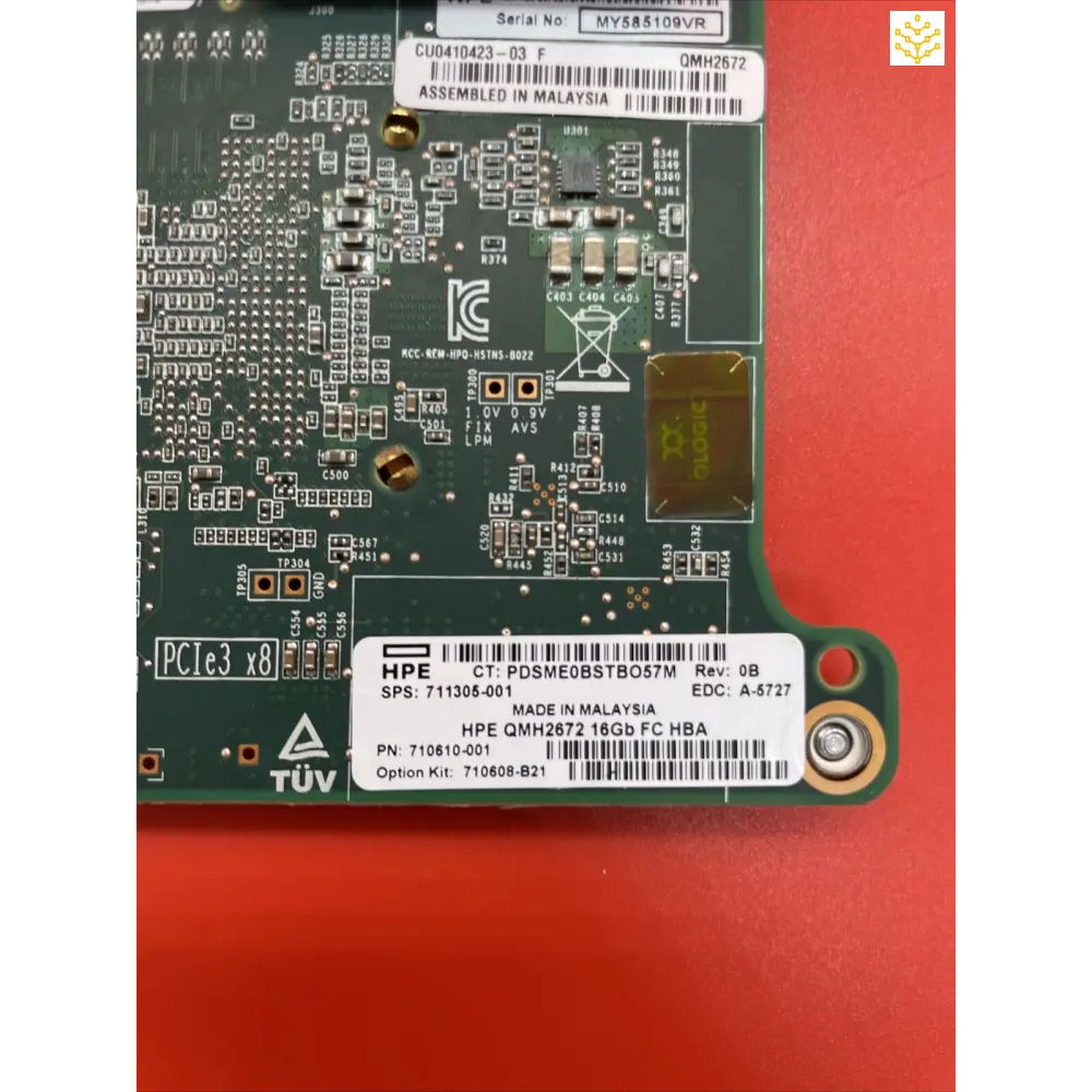 HPe QMH2672 710608-B21 711305-001 710610-001 16GB FC HBA For BL Blade - Computers/Tablets & Networking:Enterprise