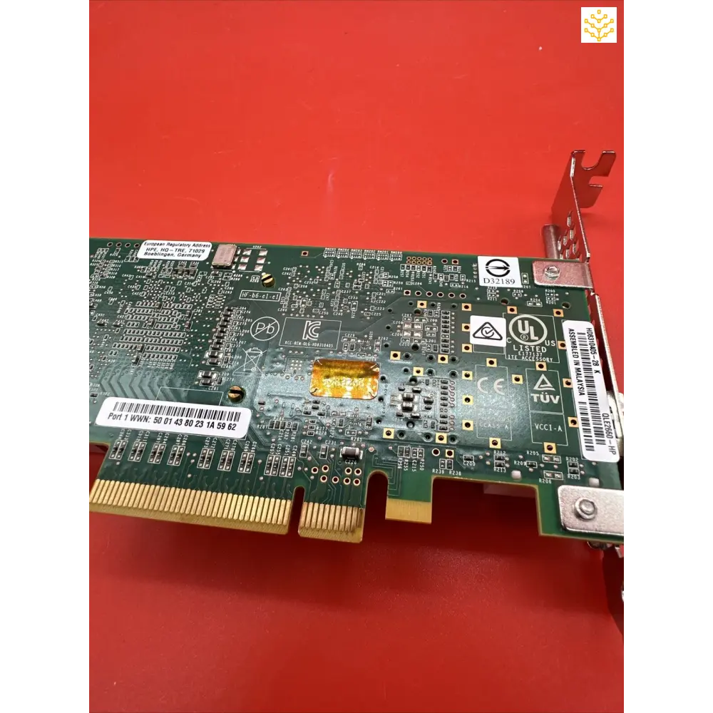 HPe QW971A SN1000Q 699764 - 001 16Gb SFP SP FC HBA PCIe Full Height Adapter - GIGDATA