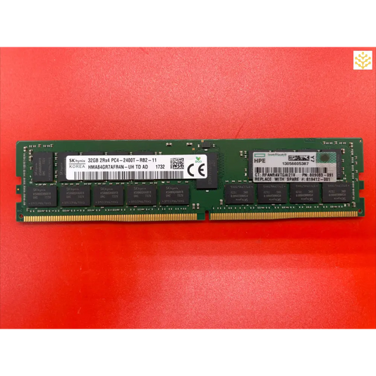 Hynix 32G 2Rx4 PC4-2400T HMA84GR7AFR4N-UH HP 809083-091 819412-001 805351-B21 - Computers/Tablets &