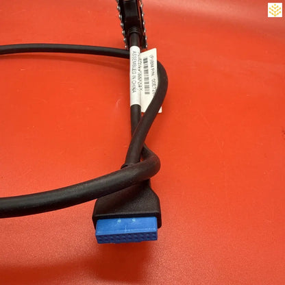 Black USB 3.0 cable with a blue connector.