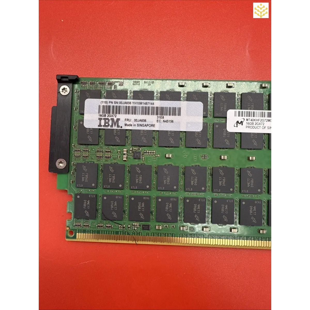 IBM 00JA656 N45156 31E8 16GB MTA40KHF2G72MDZ-1G6E4B50B Server Ram - Electronics > Electronics Accessories > Memory > RAM