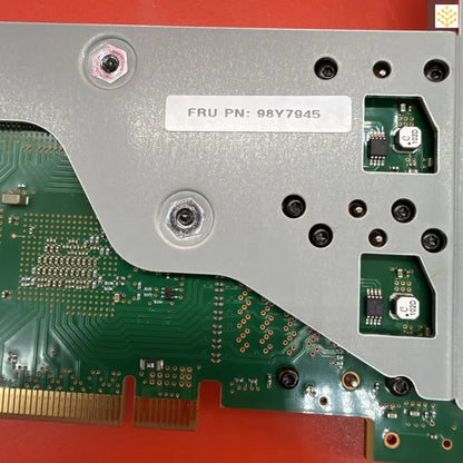 Circuit board with metal mounting plate and visible part number FRU PN-90Y7045.