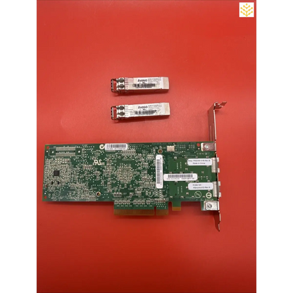 IBM Feature 577D 00E0806 8Gb 2 Port FC PCI-e Full Height HBA + SFP Transceivers - Electronics > Networking > Network