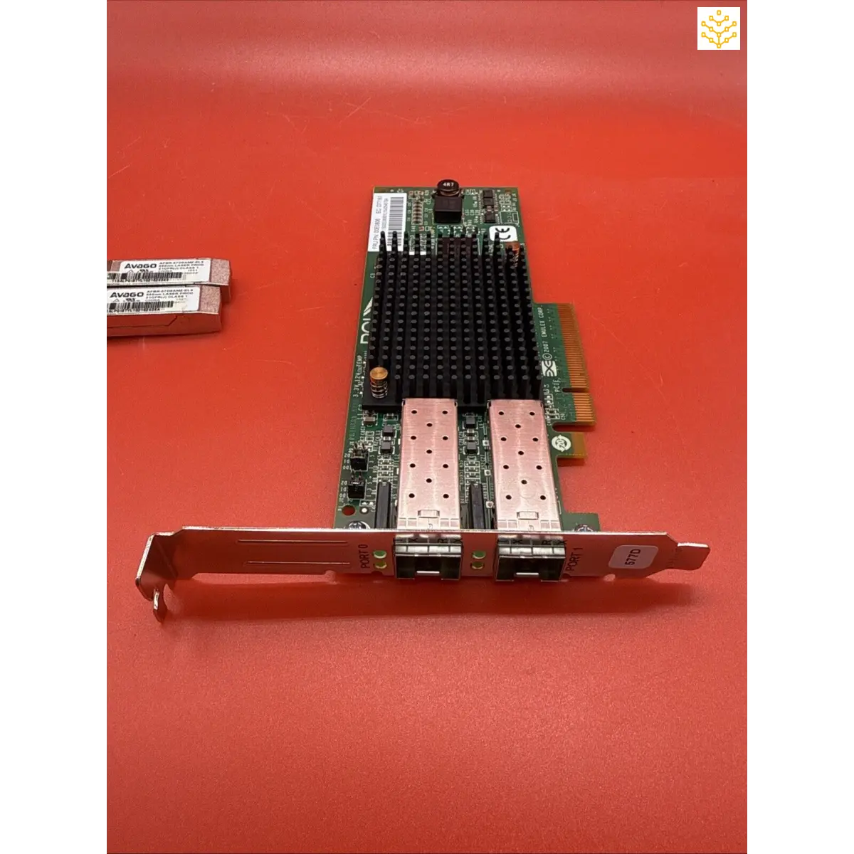 IBM Feature 577D 00E0806 8Gb 2 Port FC PCI-e Full Height HBA + SFP Transceivers - Electronics > Networking > Network