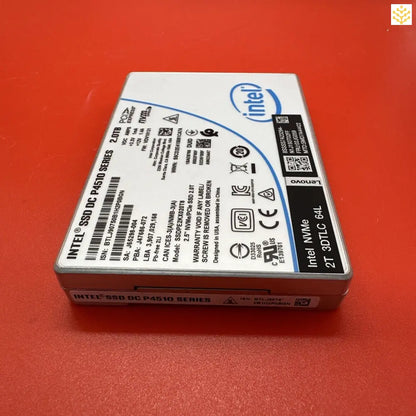 Intel SSD DC P4510 2.0TB 2TB NVMe 2.5” SSDPE2KX020T8 - Computers/Tablets & Networking:Drives Storage & Blank