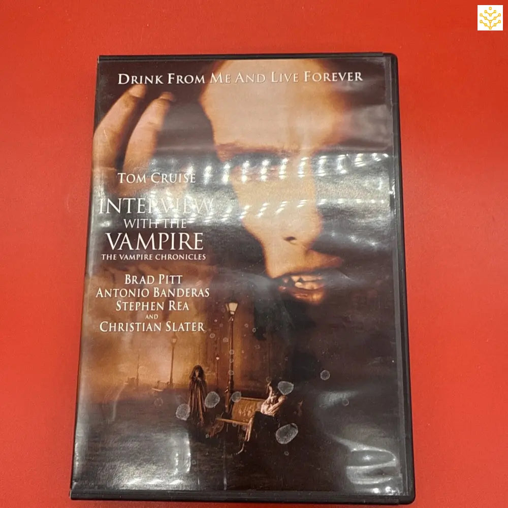 DVD case of the movie ’Interview with the Vampire’