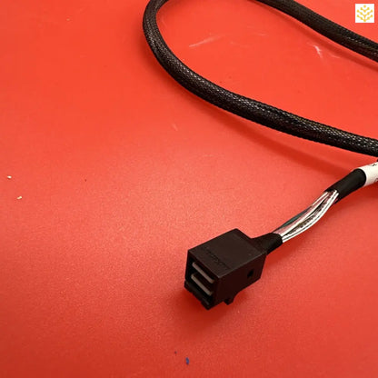 Black cable with a rectangular connector at one end.