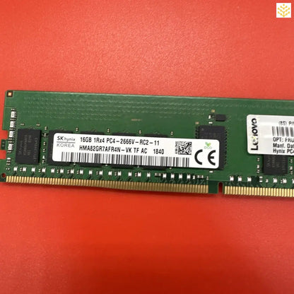 Lenovo 16GB 1Rx4 PC4 - 2666v HMA82GR7AFR4N - VK FRU 01KR254 Server Memory - GIGDATA