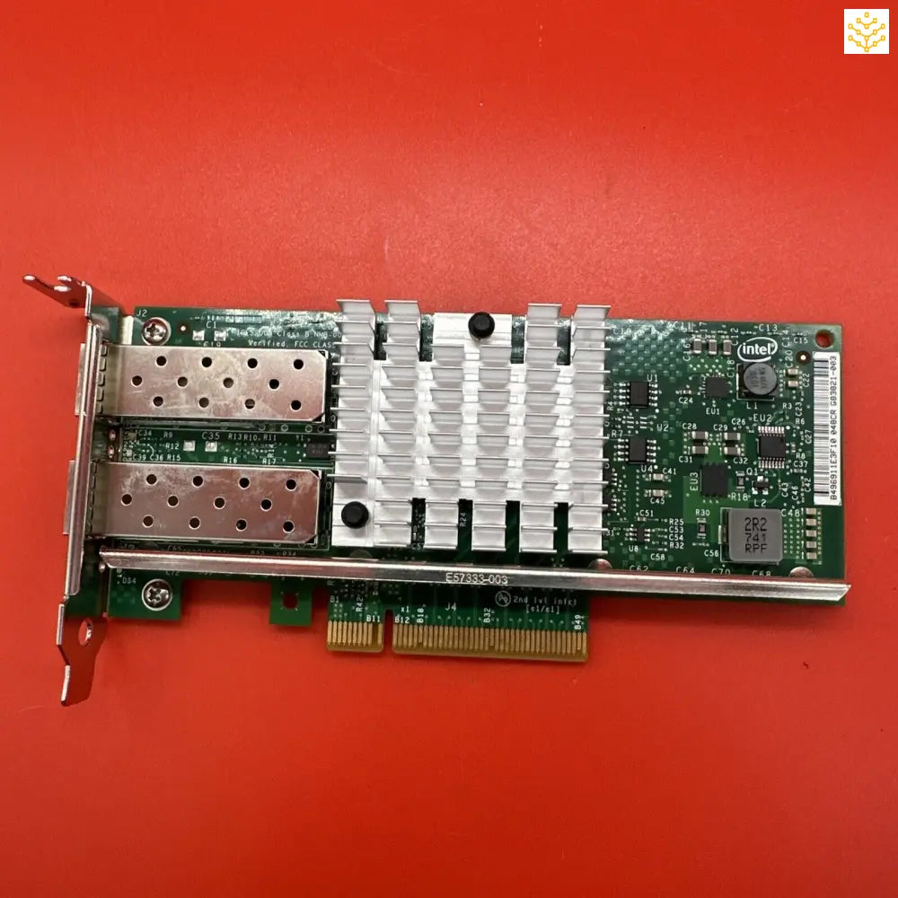 Lenovo 82599ES PCIe 2x10G SFP + 01PE854 SMD7A12888 X520-DA2 Half Height NIC - Computers/Tablets & Networking:Computer