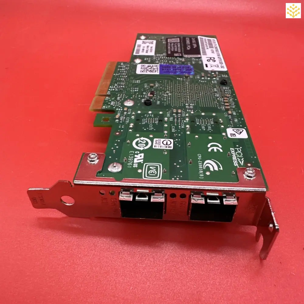 Lenovo 82599ES PCIe 2x10G SFP + 01PE854 SMD7A12888 X520-DA2 Half Height NIC - Computers/Tablets & Networking:Computer