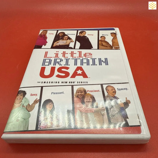 DVD case for ’Little Britain USA’ television series.