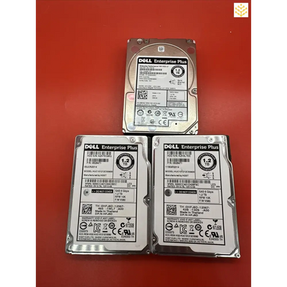 Lot 2 X HDJ8D + 1 68V42 1.2TB 10K 2.5 - Test Failed - For Repair Only - GIGDATA