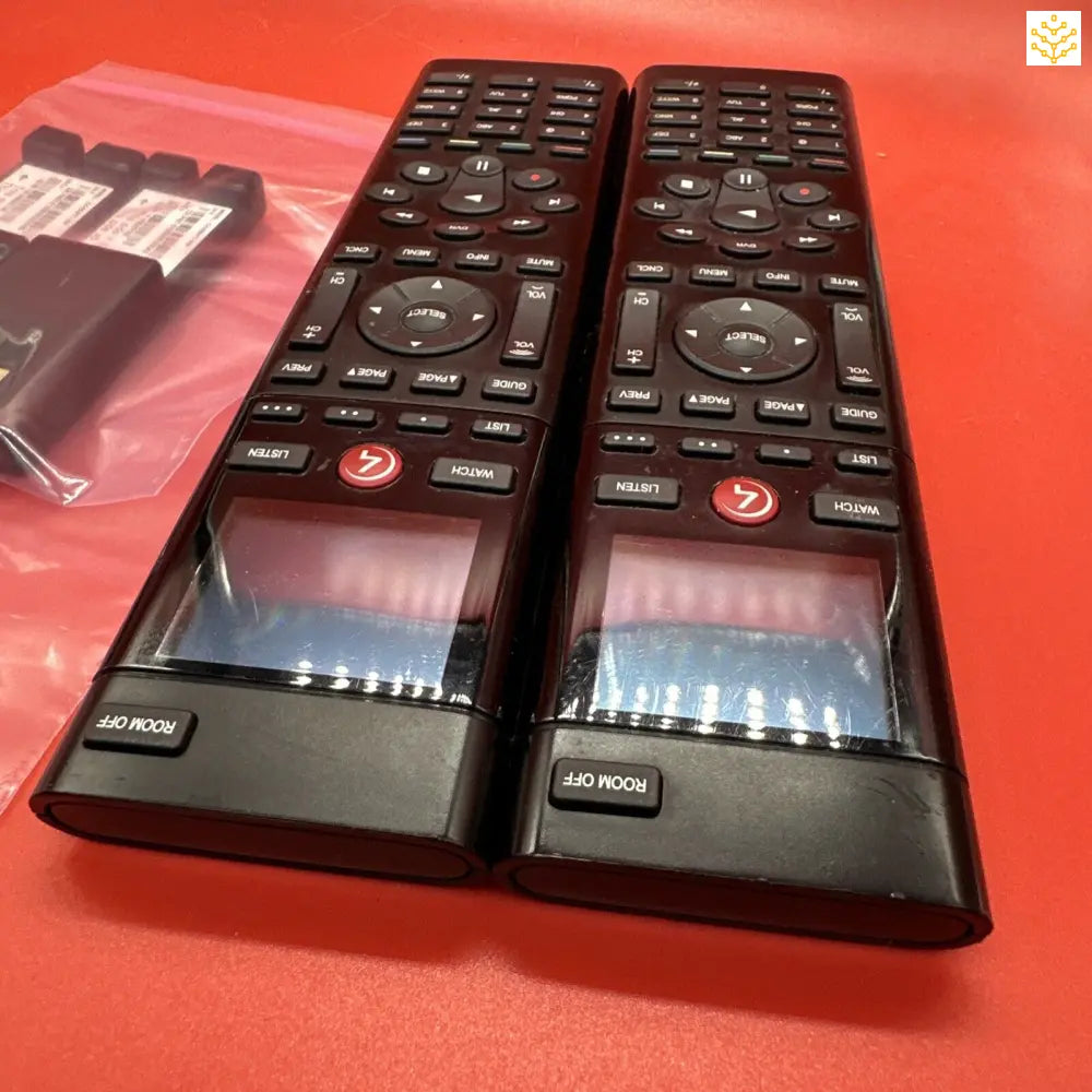 Lot Of 2 Control4 SR260 C4 - SR260 Remote As Is - GIGDATA