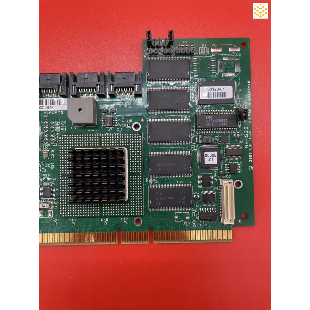 LSI Logic SATALink SER523 Rev B2 6 Port SATA Raid Controller PCI-X Full Height - Computers/Tablets &