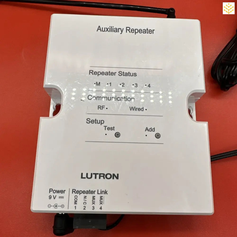 Lutron Auxiliary Repeater Radio RA.2 White Color + Lutron Adapter RR-AUX-REP-WH - Consumer Electronics:Surveillance &