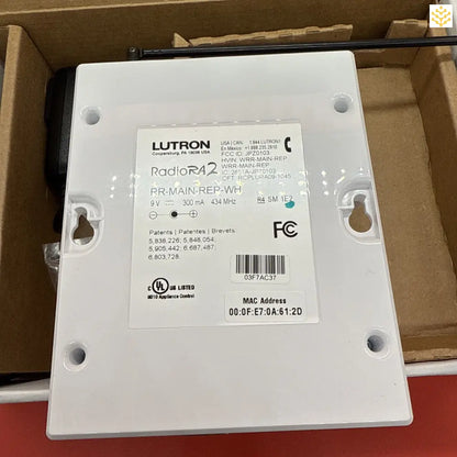 Lutron RR-MAIN-REP-WH RadioRA 2 Main Repeater - White - EDIT