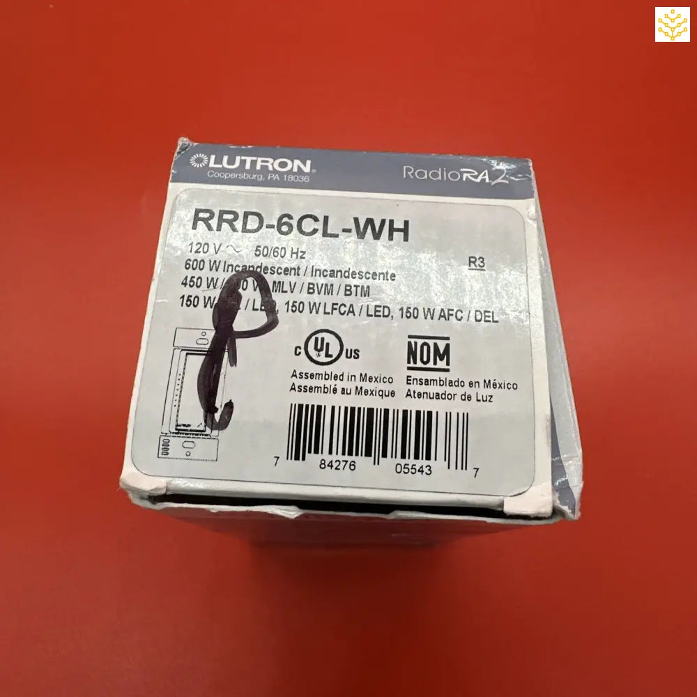 Lutron RRD-6CL-WH Radio Ra2 RadioRA RA Dimmer - White - Home & Garden:Home Improvement:Electrical Supplies:Electrical