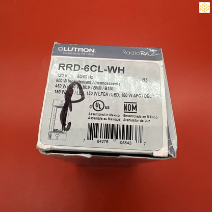 Lutron RRD-6CL-WH Radio Ra2 RadioRA RA Dimmer - White - Home & Garden:Home Improvement:Electrical Supplies:Electrical