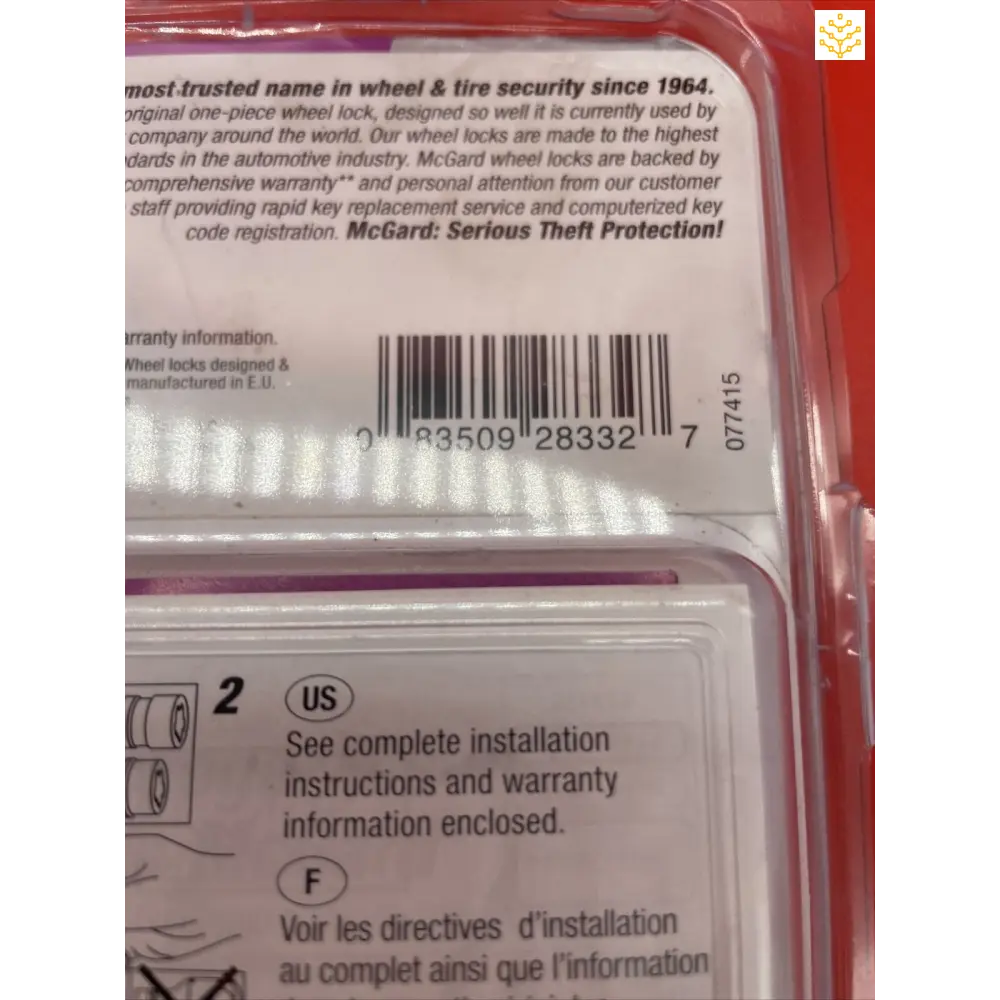 McGard 28332 Wheel Lock Set M14x1.5 - eBay Motors:Parts & Accessories:Car & Truck Parts & Accessories:Wheels Tires &