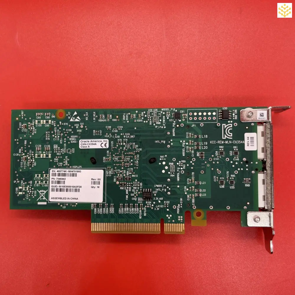 Mellanox ConnectX-3 MCX354A CX354A 7046442 2P QSFP PCIe Half Height NIC Adapter - Computers/Tablets &