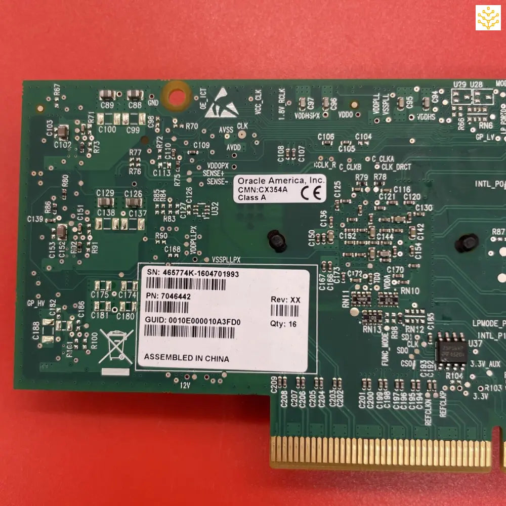 Mellanox ConnectX-3 MCX354A CX354A 7046442 2P QSFP PCIe Half Height NIC Adapter - Computers/Tablets &