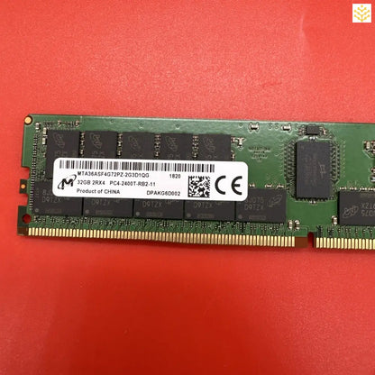 Micron 32GB 2Rx4 PC4 - 2400T MTA36ASF4G72PZ - 2G3D1QG Server Memory W/ 2 Day - GIGDATA