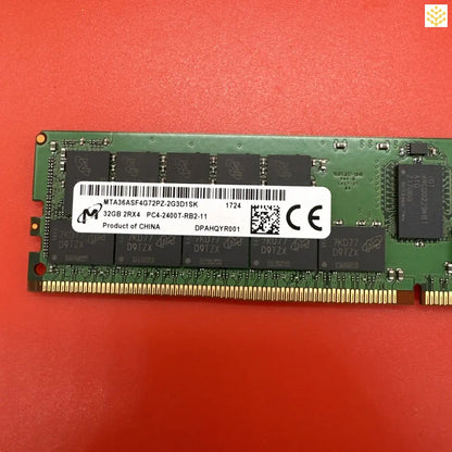 Micron 32GB 2Rx4 PC4 - 2400T MTA36ASF4G72PZ - 2G3D1SK Server Memory - GIGDATA