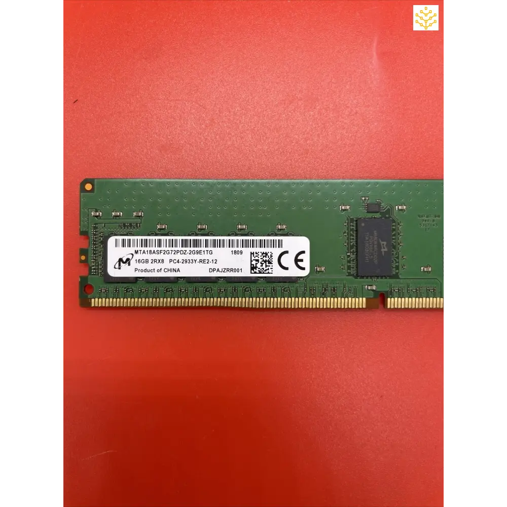 Micron MTA18ASF2G72PDZ-2G9E1TG 16GB 2Rx8 PC4-2933Y Server Memory - Computers/Tablets & Networking:Enterprise Networking