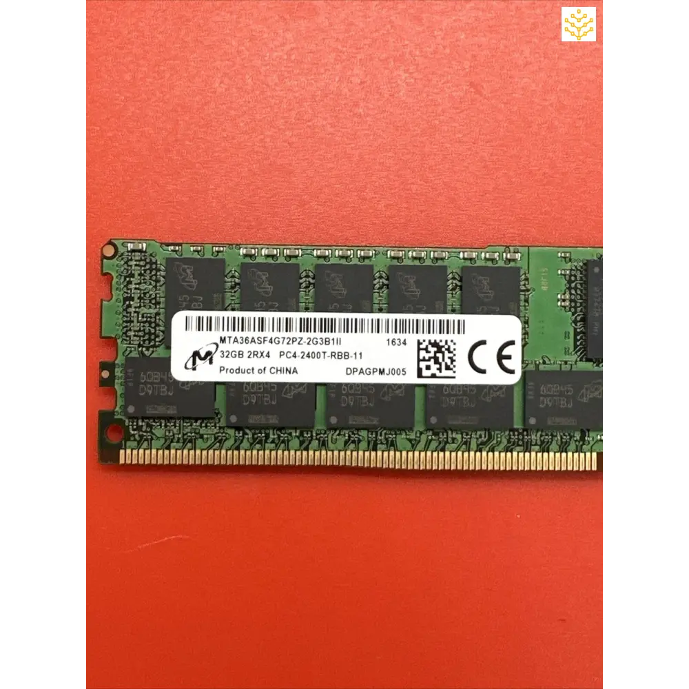 Micron MTA36ASF4G72PZ-2G3B1II 32GB 2Rx4 PC4-2400T Server Memory - Computers/Tablets & Networking:Enterprise Networking