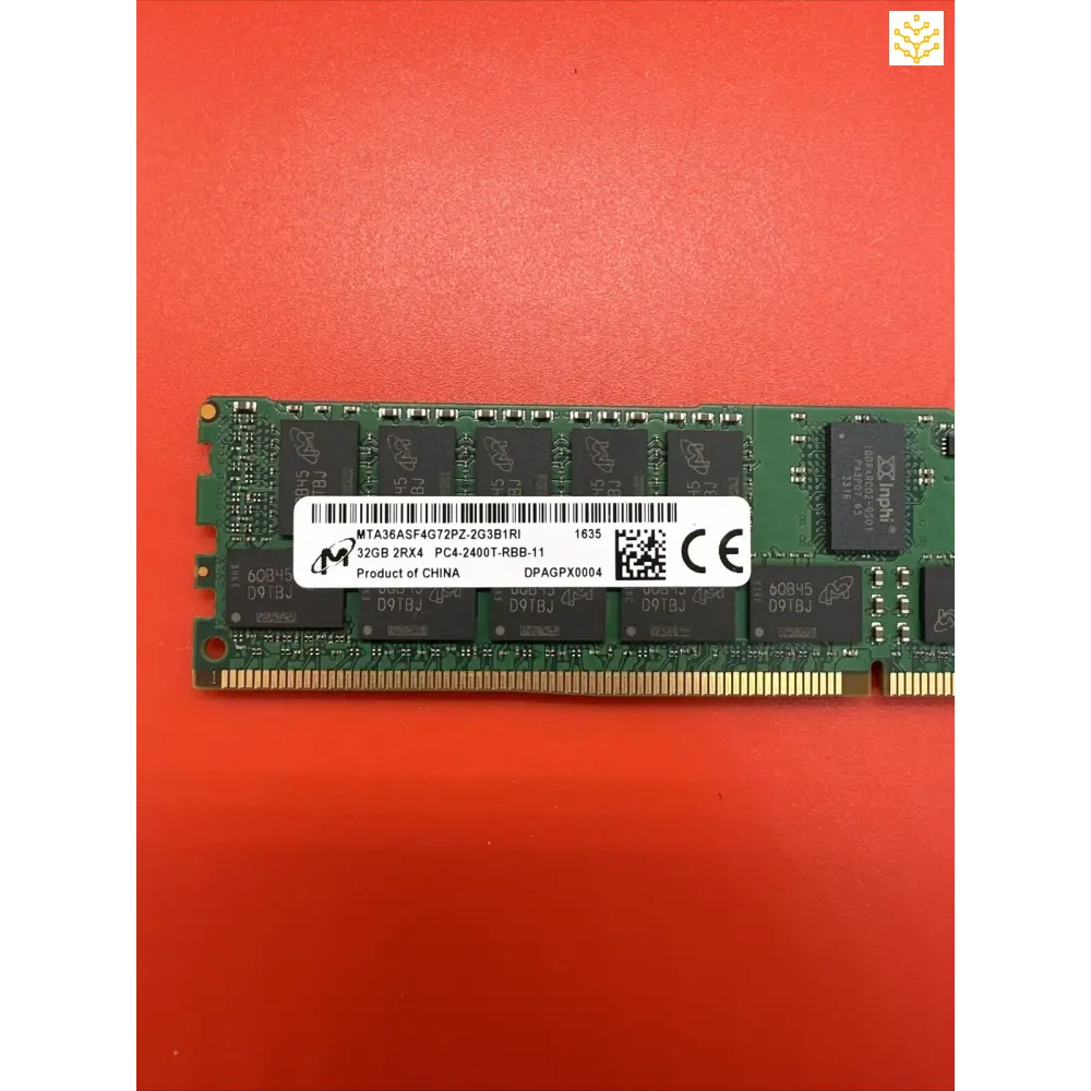 Micron MTA36ASF4G72PZ-2G3B1RI 32GB 2Rx4 PC4-2400T Server Memory - Computers/Tablets & Networking:Enterprise Networking