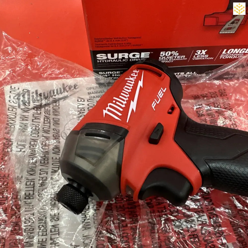 Milwaukee M18 FUEL 2760-20 Surge 1/4’’ 18V Hex Hydraulic Driver (Tool Only) - EDIT