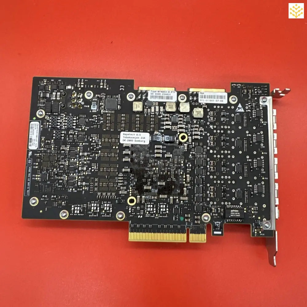 Napatech NT40E3 - 4PTP 073 - 011901 - 07 00VM713 Packet Capture & Analysis Card QRADAR - GIGDATA