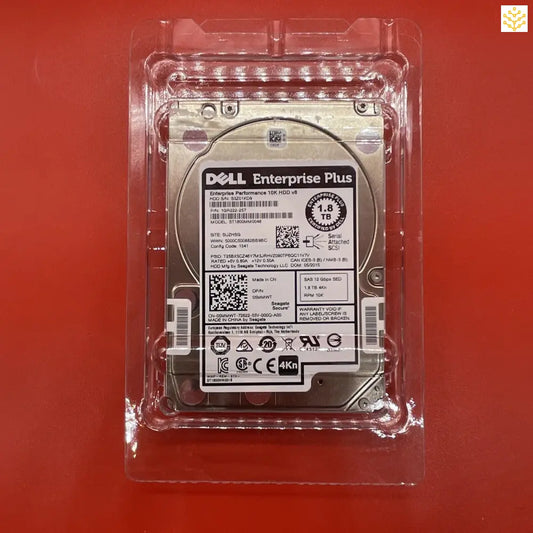 NEW 1.8TB SAS 12 Gbps SED 4Kn 10K 2.5 HDD ST1800MM0048 Dell 5MMWT - Computers/Tablets & Networking:Drives Storage &