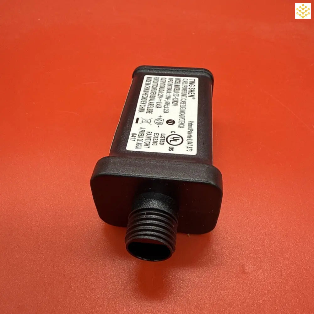 Black electronic pressure sensor with a manufacturer’s label.