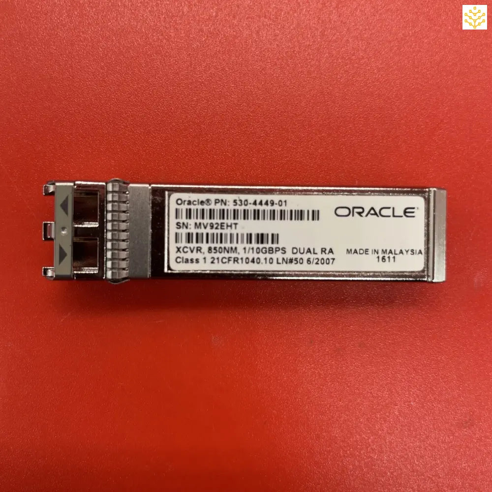 Oracle X2129A XCVR 850nm 1/10Gbps SFP + Module 530-4449-01 - Computers/Tablets & Networking:Enterprise Networking