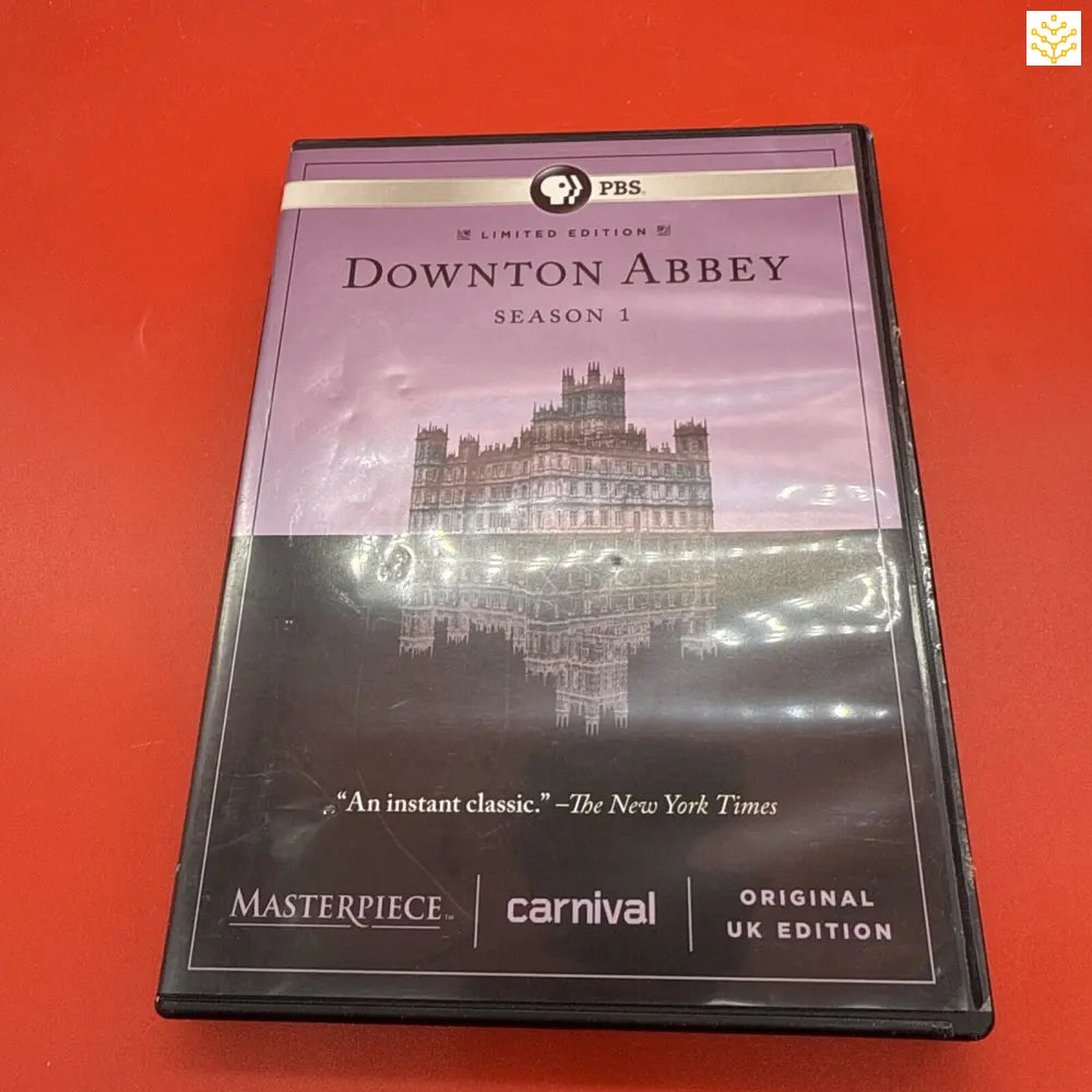 DVD case of Downton Abbey Season 1, Original UK Edition.